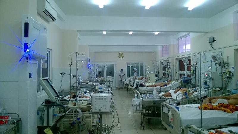Máy làm sạch không khí Airocide được lắp đặt tại bệnh viện Thống Nhất - HCM