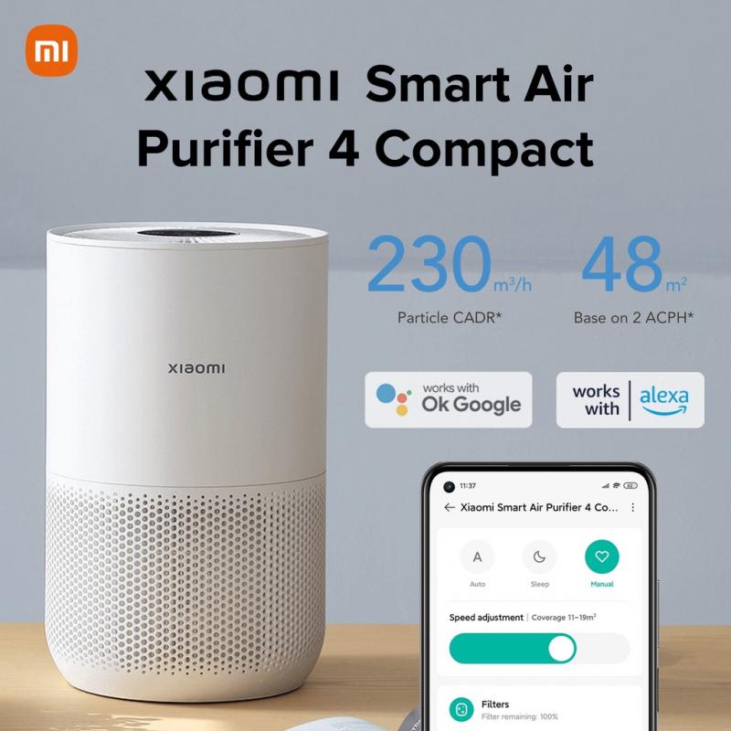 Máy lọc không khí Xiaomi Smart Air Purifier 4 Compact EU